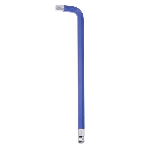 Uxcell Ball End Hex Key Wrench 3/8" S2 Steel L-Shape Long Arm Hexagon SAE Wrenches Repairing Tool