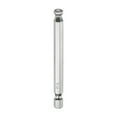 thumbnail image 1 of Uxcell Ball End Hex Screwdriver Bit 6mm Size 1/4" Hex Shank 3" Long Magnetic Metric Hex Screw Driver Bits, 1 of 6