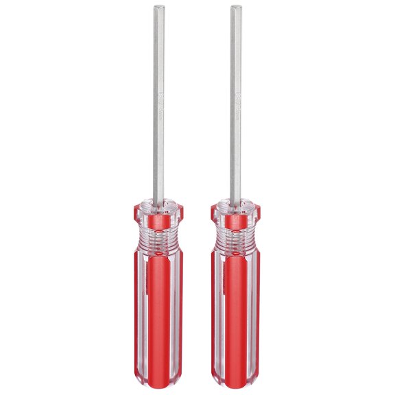 Uxcell Ball Hand Hex Screwdriver 2mm x 130mm Magnetic Ball End Hexagonal Precision Tool