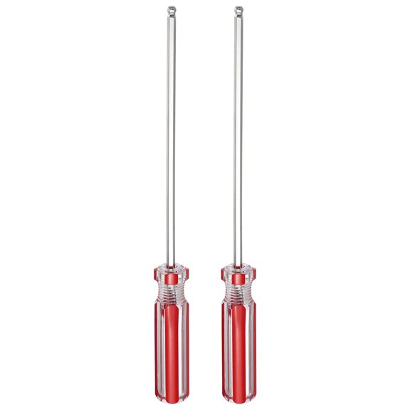 Uxcell Ball Hand Hex Screwdriver 2mm x 130mm Magnetic Ball End Hexagonal Precision Tool