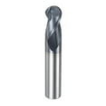 thumbnail image 1 of Uxcell Ball Nose End Mill 5/16" Radius 5/8" Shank Solid Carbide AlTiN Coated Upcut Spiral 2 Flutes, 1 of 6