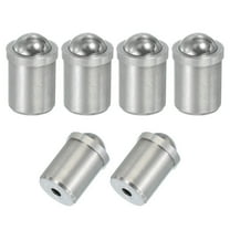 Uxcell Ball Plungers 304 Stainless Steel Ball Point Spring Plungers Cabinet Ball Catch Latch Catcher for Door 12x16mm