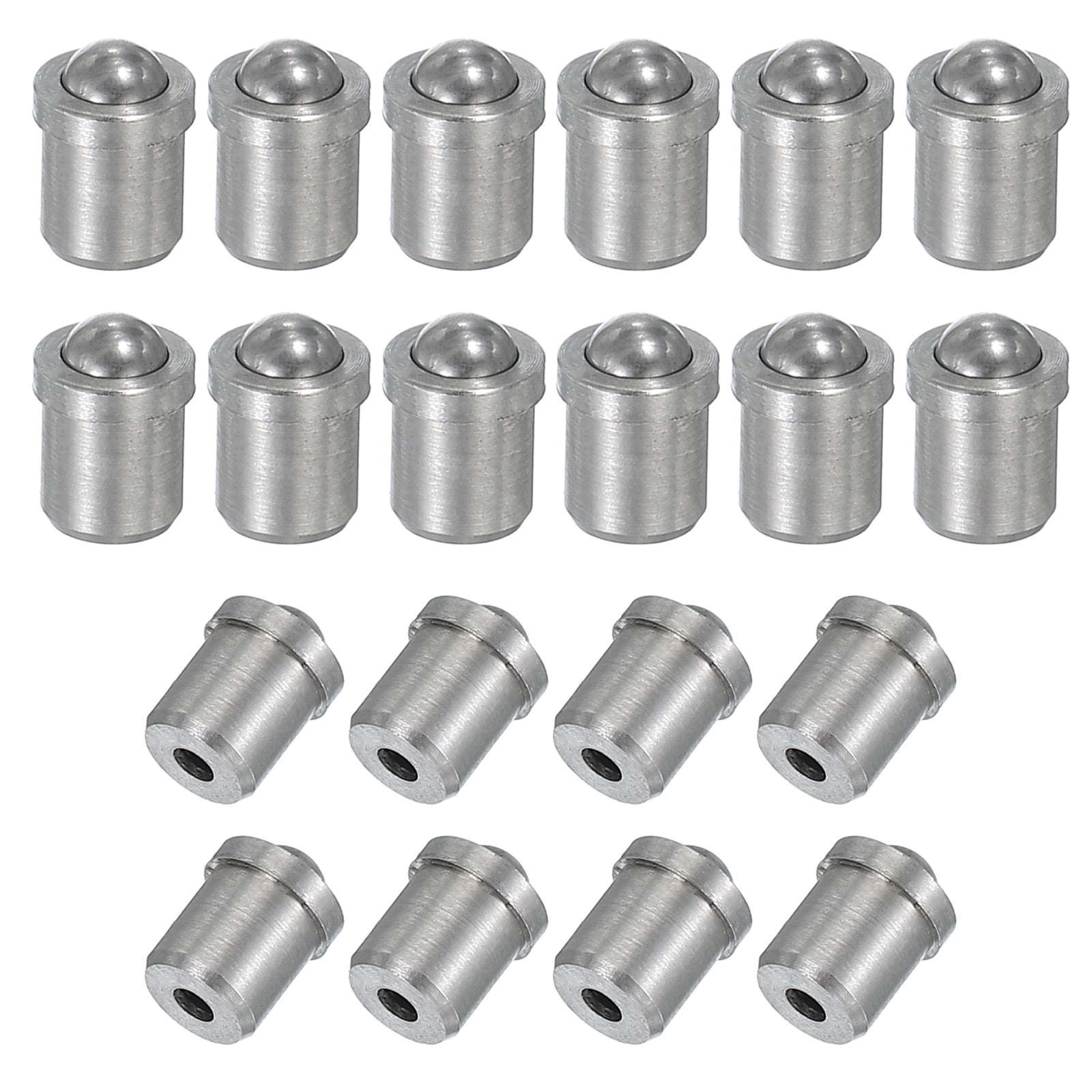 Uxcell Ball Plungers 304 Stainless Steel Ball Point Spring Plungers ...