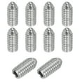 thumbnail image 1 of Uxcell Ball Point Set Screws, 304 Stainless Steel Hex Socket Spring Ball Point Grub Screws 10 M6x12mm, 1 of 7