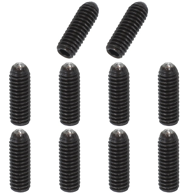 Uxcell Ball Point Set Screws, Carbon Steel Hex Socket Spring Plungers ...