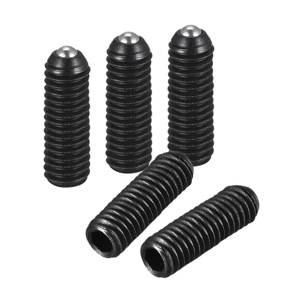 Uxcell Ball Point Set Screws, M3 x 10mm High Carbon Steel Metric Spring ...