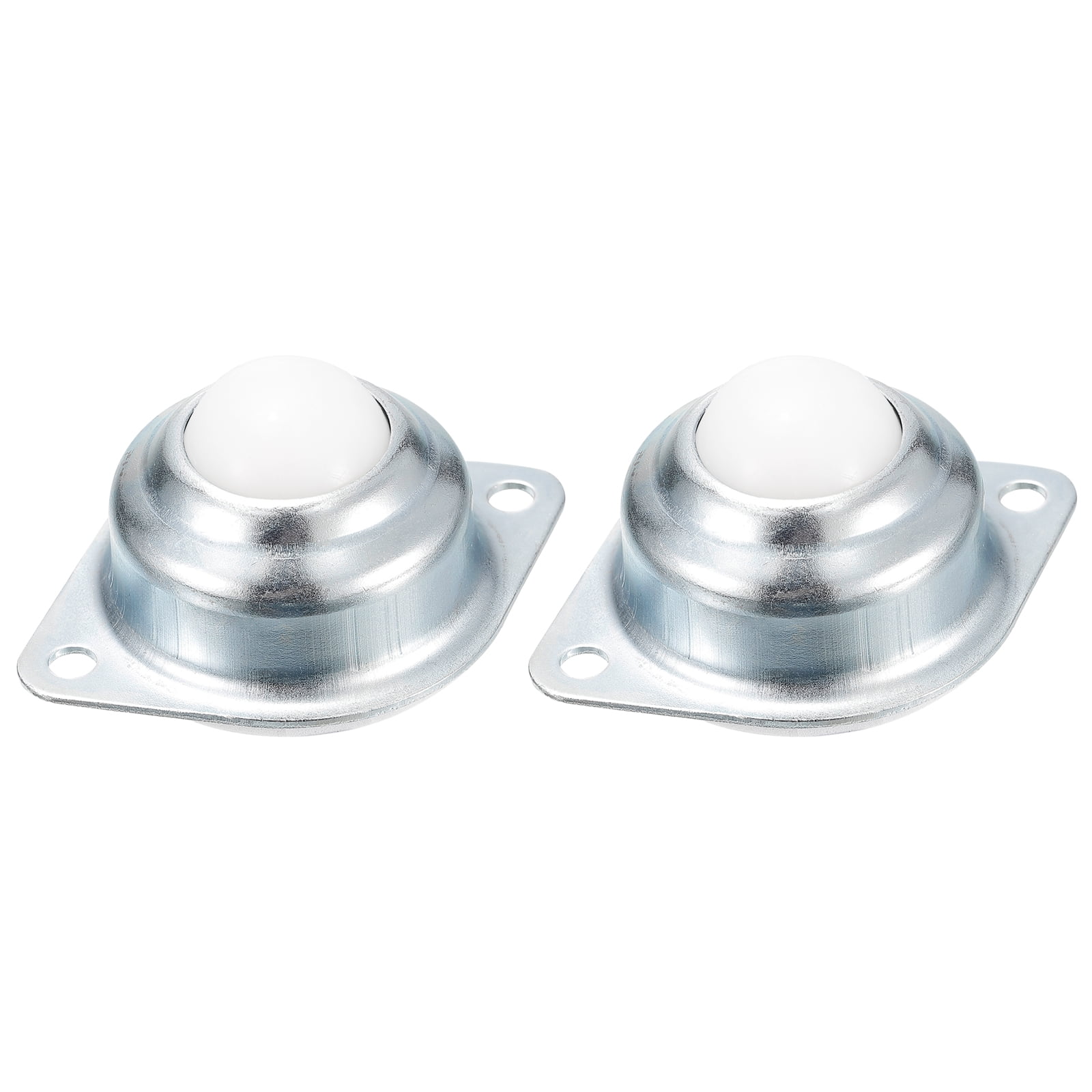 JECOMPRIS 4pcs Cy- Carbon Steel Ball Transfer Bearings Roller Ball Casters Threaded Stem For Conveyor And Furniture