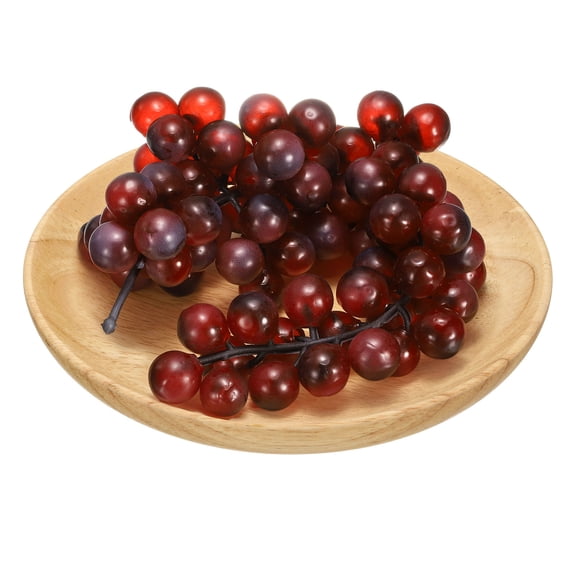 Uxcell Bamboo Serving Tray, 6 x 6 Inch Round Wooden Trays Portable Serving Platters for Food Fruit, Snacks, Bread, Vanity, Weddings, Picnics, Khaki