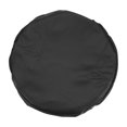thumbnail image 1 of Uxcell Bar Stool Cover, PU Stool Cushion Cover for 12"-14" Chair, Black, 1 of 5
