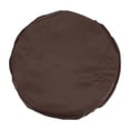thumbnail image 1 of Uxcell Bar Stool Cover, PU Stool Cushion Cover for 12"-14" Chair, Coffee Brown, 1 of 5