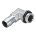 thumbnail image 1 of Uxcell Barb Fitting Adapter G1/4" Short Style 90 Degree 11mm OD Soft Tube Hose Connector Two-Touch Thread PC Cooling, 1 of 4