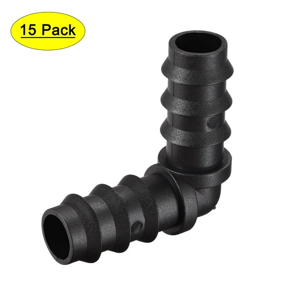 Uxcell Barbed Plastic Hose Barb Fittings 15.5mm