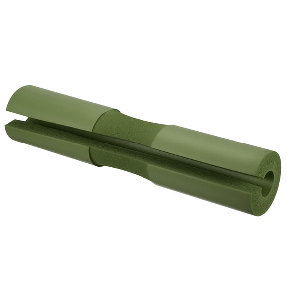 Uxcell Barbell Squat Pad Weight Lifting Bar Cushion Pad Sponge Neck Shoulder Back Protector Dark Green