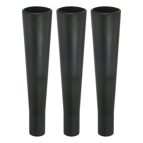 Uxcell Baseball Batting Tee Replacement Rubber Cup for Softball Tee Baseball Practice, Black 3 Pack