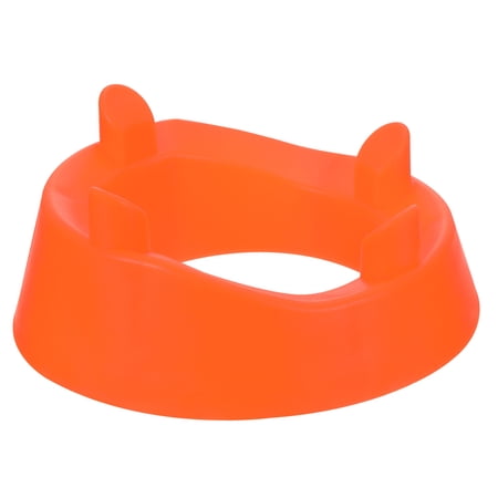 Uxcell Basketball Football Plastic Sports Ball Display Stand Holder with 4 Support Feet, Orange