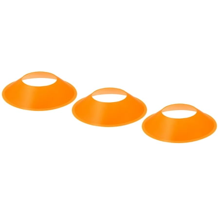 Uxcell Basketball Football Round Plastic Sports Ball Display Stand Holder, Orange 3 Pack