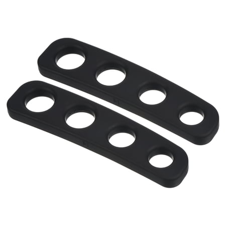 Uxcell Basketball Shooting Aid 2 Pack Finger Shoot Trainer Training Equipment Correct Shooting Posture Black, M