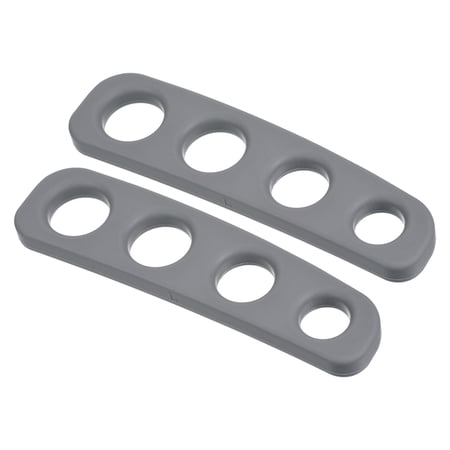 Uxcell Basketball Shooting Aid 2 Pack Finger Shoot Trainer Training Equipment Correct Shooting Posture Gray, L