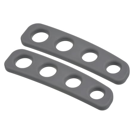 Uxcell Basketball Shooting Aid 2 Pack Finger Shoot Trainer Training Equipment Correct Shooting Posture Gray, M