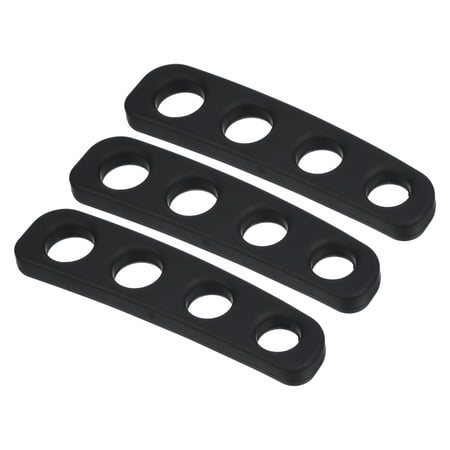Uxcell Basketball Shooting Aid 3 Pack Finger Shoot Trainer Training Equipment Correct Shooting Posture Black, S