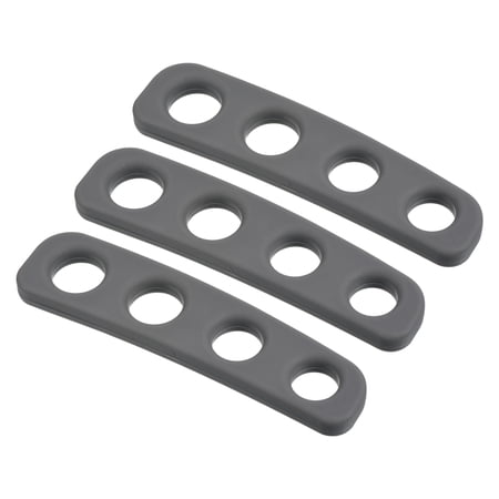 Uxcell Basketball Shooting Aid 3 Pack Finger Shoot Trainer Training Equipment Correct Shooting Posture Gray, S