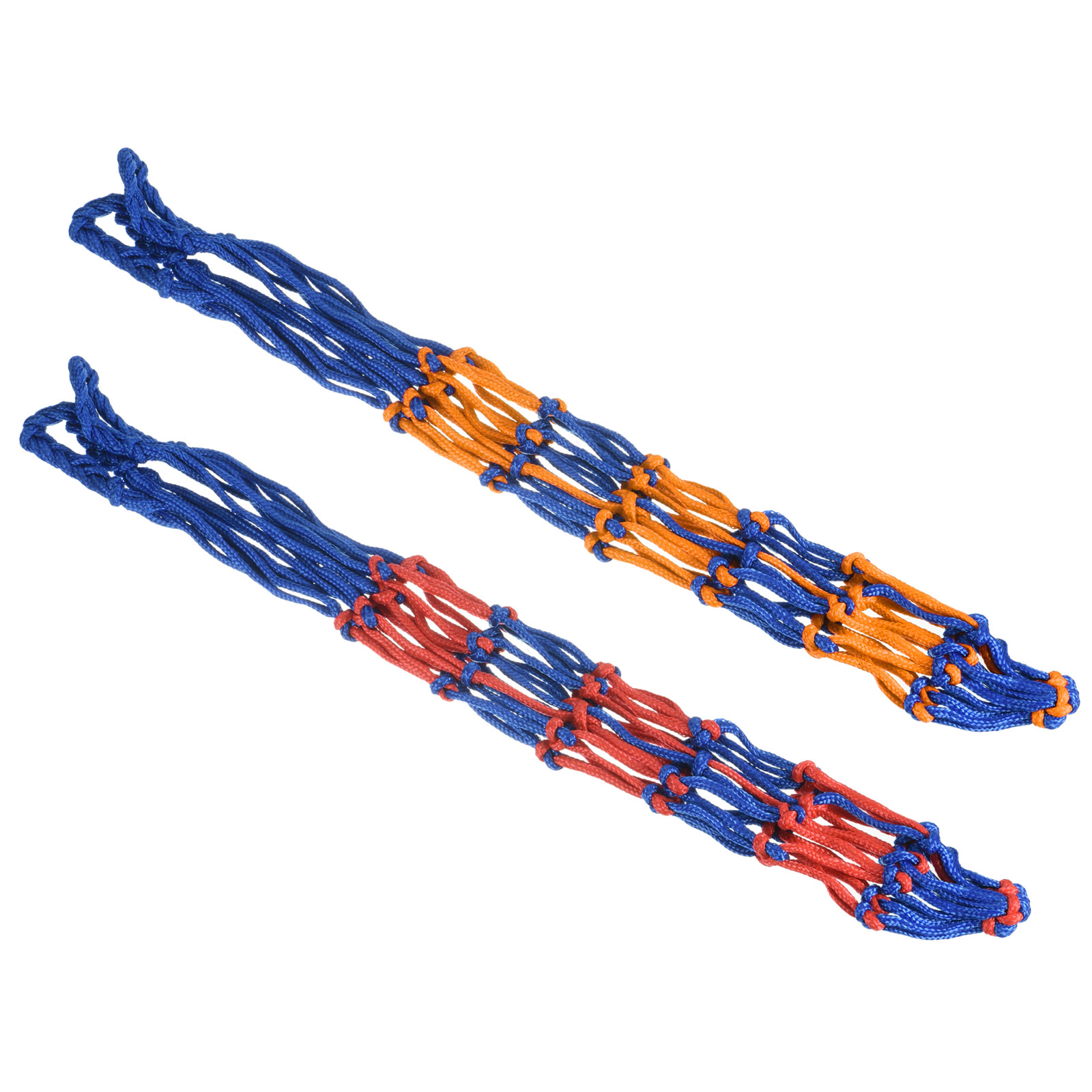 Uxcell Basketball Soccer Sports Ball Net Bag Storage Mesh Bag Blue Red ...