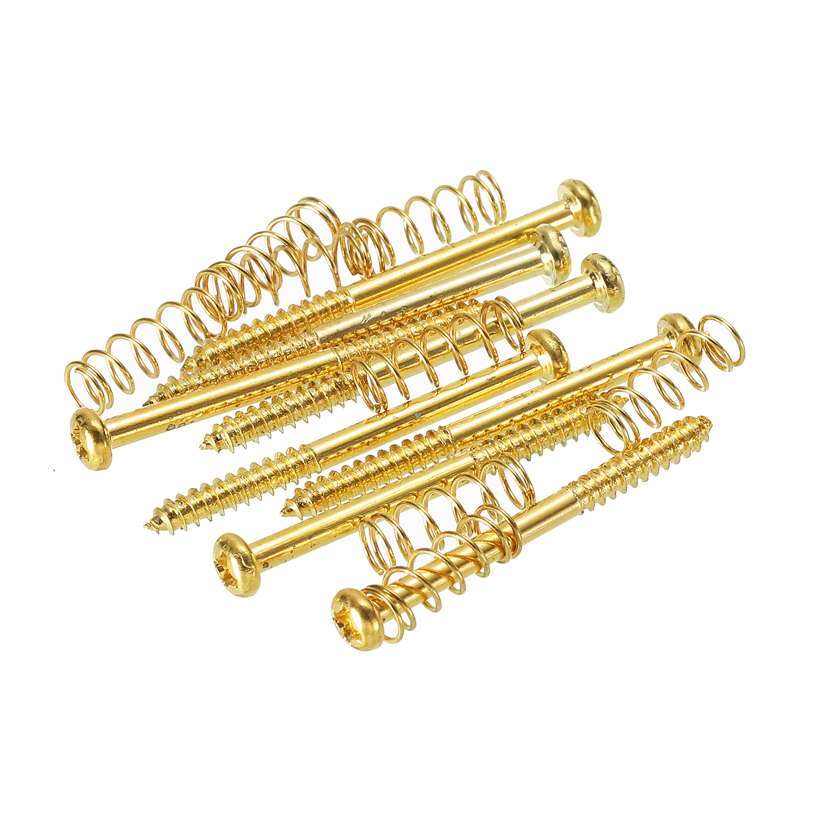 Uxcell Bass Guitar Pickguard Mounting Screws with Spring M3x38mm Bass