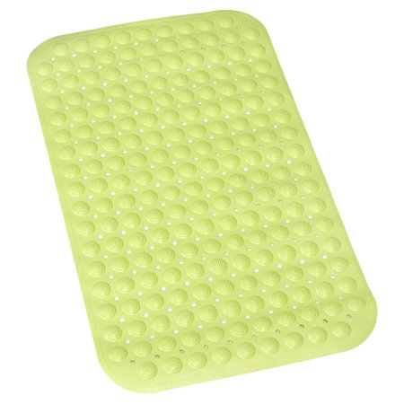 Uxcell Bath Tub Shower Mats, 30.3" x 18.1" Non Slip PVC Mat for Tub Bathroom Green