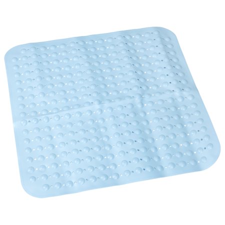 Uxcell Bath Tub Shower Mats, 31.5" x 31.5" Non Slip Mat for Tub Bathroom Blue