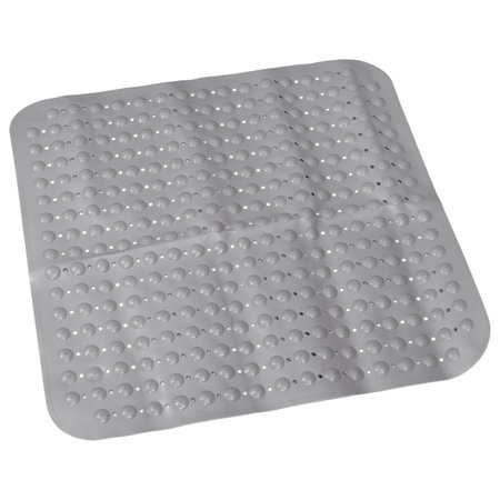 Uxcell Bath Tub Shower Mats, 31.5" x 31.5" Non Slip Mat for Tub Bathroom Gray