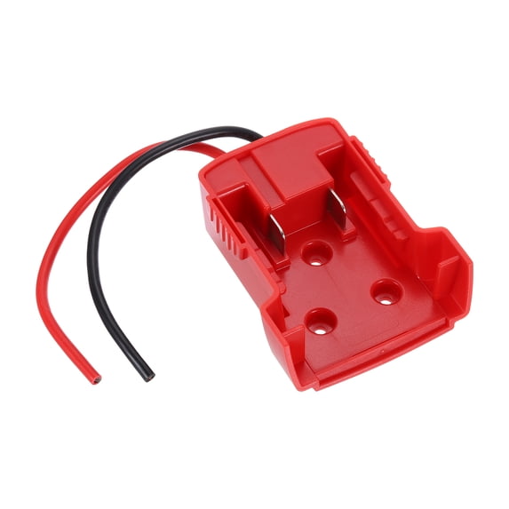 Uxcell Battery Adapter Converter for DIY Rc Car Truck Toys' 18V Battery with Wire Harness Connector, Red