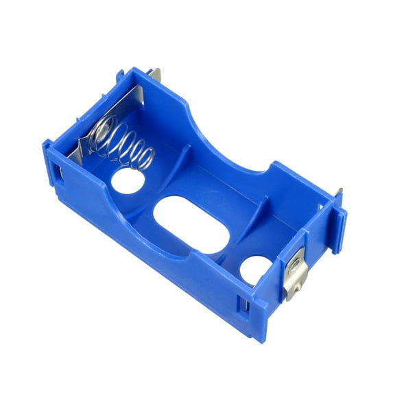 Uxcell Battery Case Storage Box D Size Battery Series or Parallel Blue for Laboratory Electronic Experimenting 2Pcs