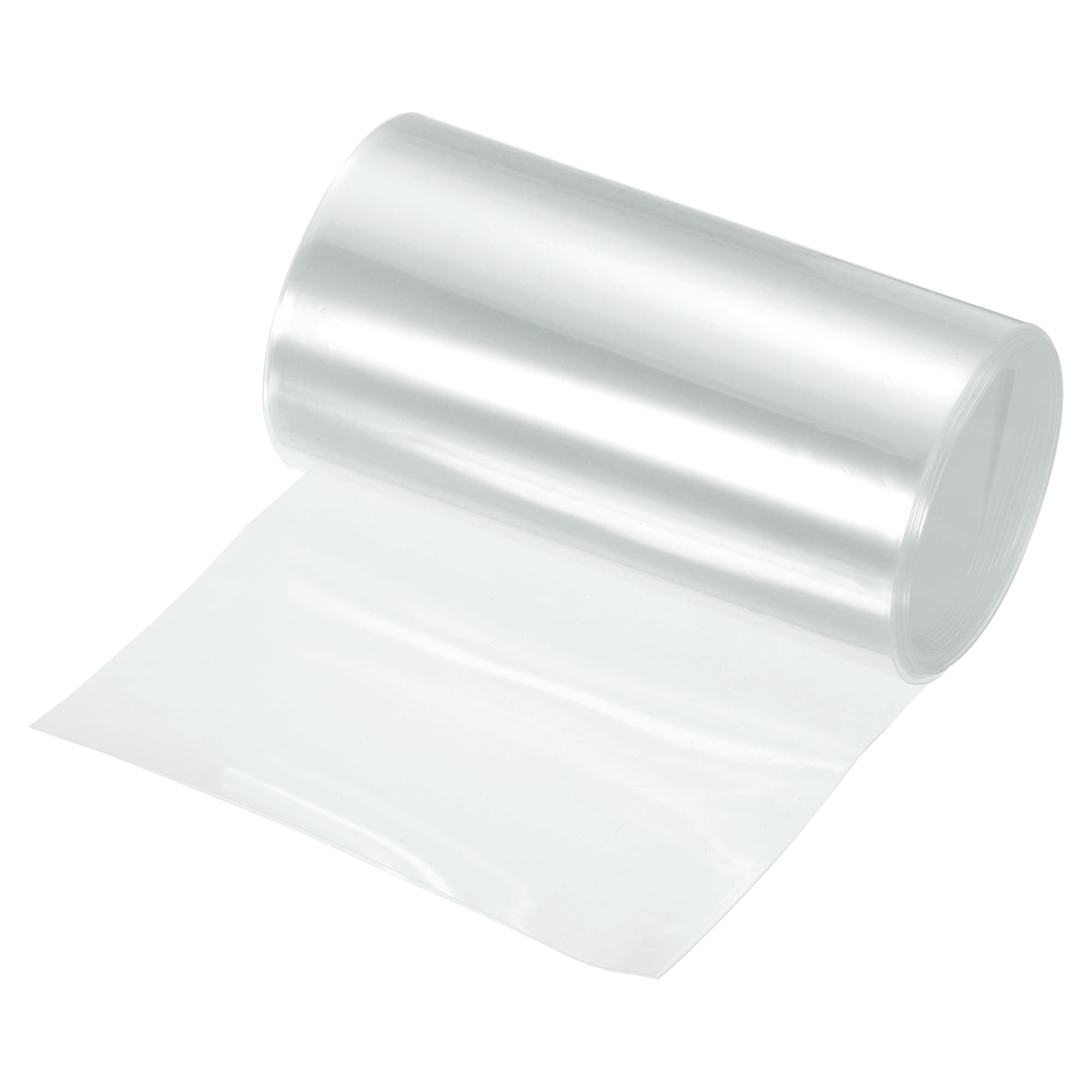 Uxcell Battery Wrap 100mm Flat 8ft Heat Shrink Tube Wraps Clear ...