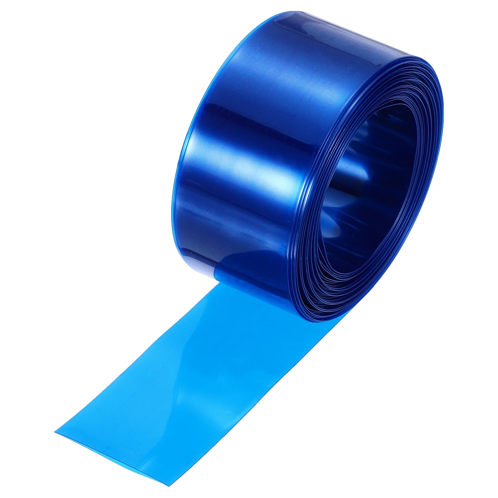 Uxcell Battery Wrap 30mm Flat 21ft Heat Shrink Tube Wraps Transparent ...