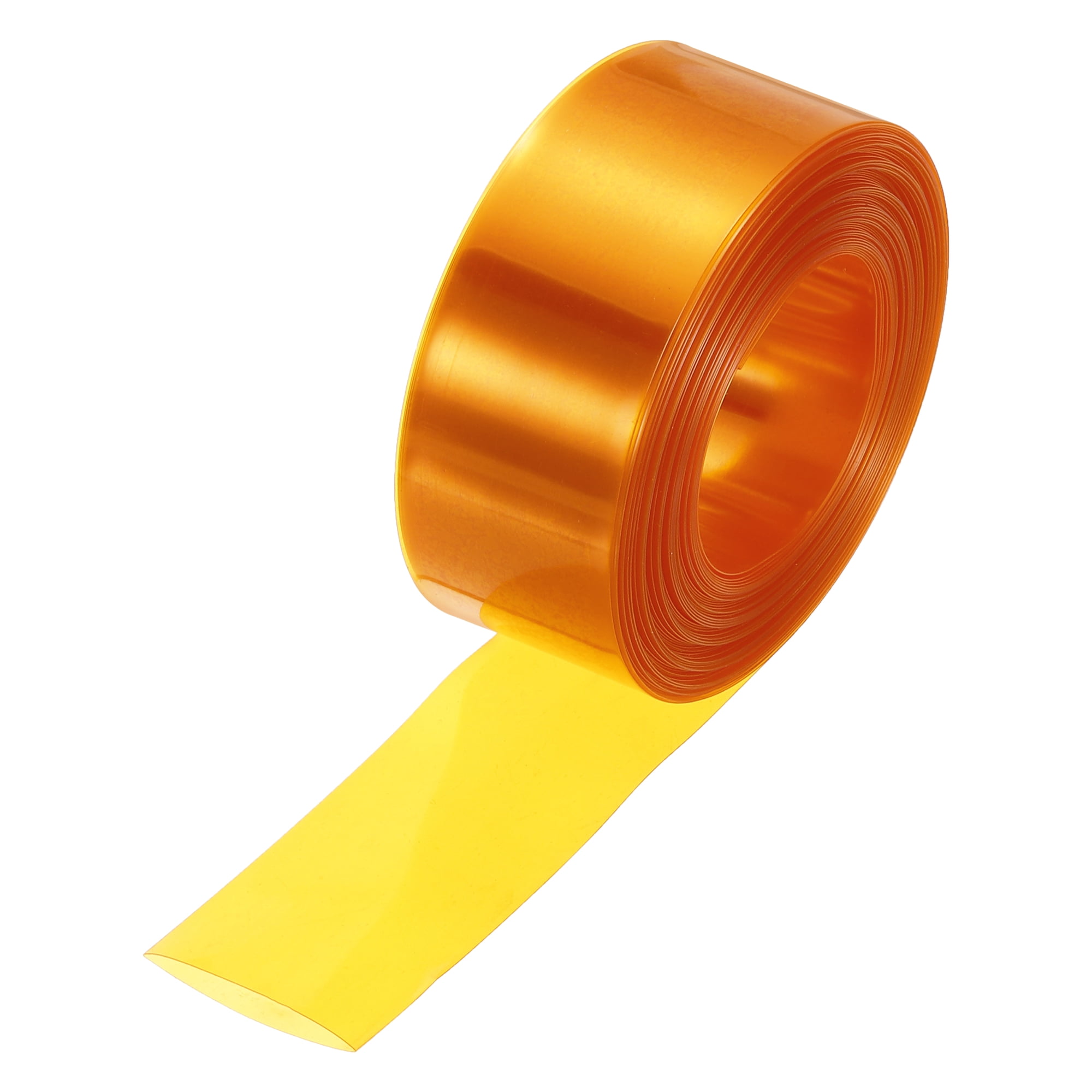 Uxcell Battery Wrap 30mm Flat 34ft Heat Shrink Tube Wraps Gold ...