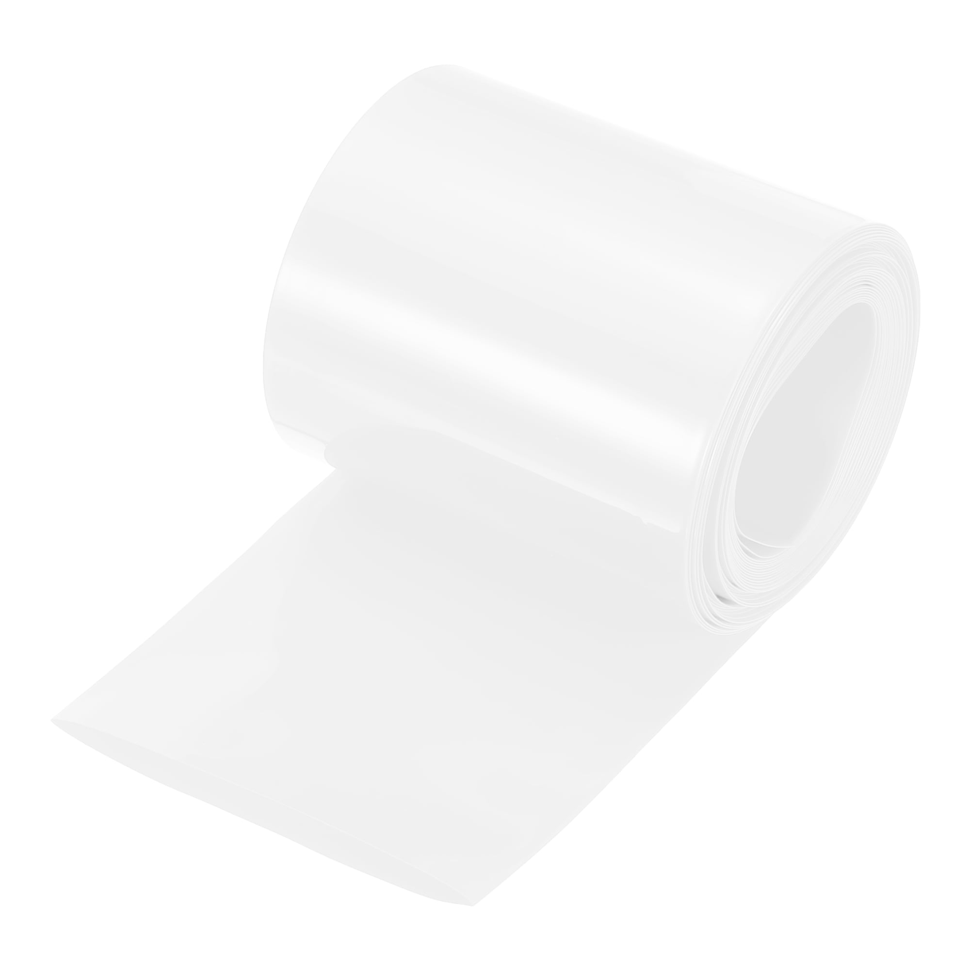 Uxcell Battery Wrap 80mm Flat 18ft Heat Shrink Tube Wraps White ...