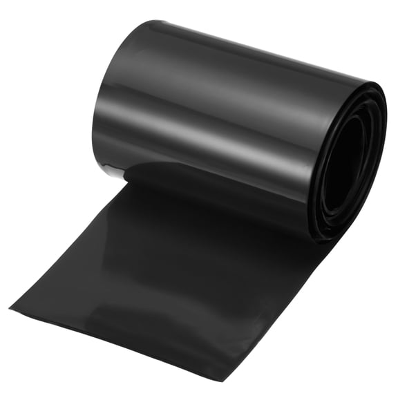 Uxcell Battery Wrap 85mm Flat 18 ft Heat Shrink Tube Wraps Black