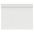 thumbnail image 1 of Uxcell Beading Needles 1.6mm Dia Long Straight Sewing Needles 4Inch 30 Pack, 1 of 5