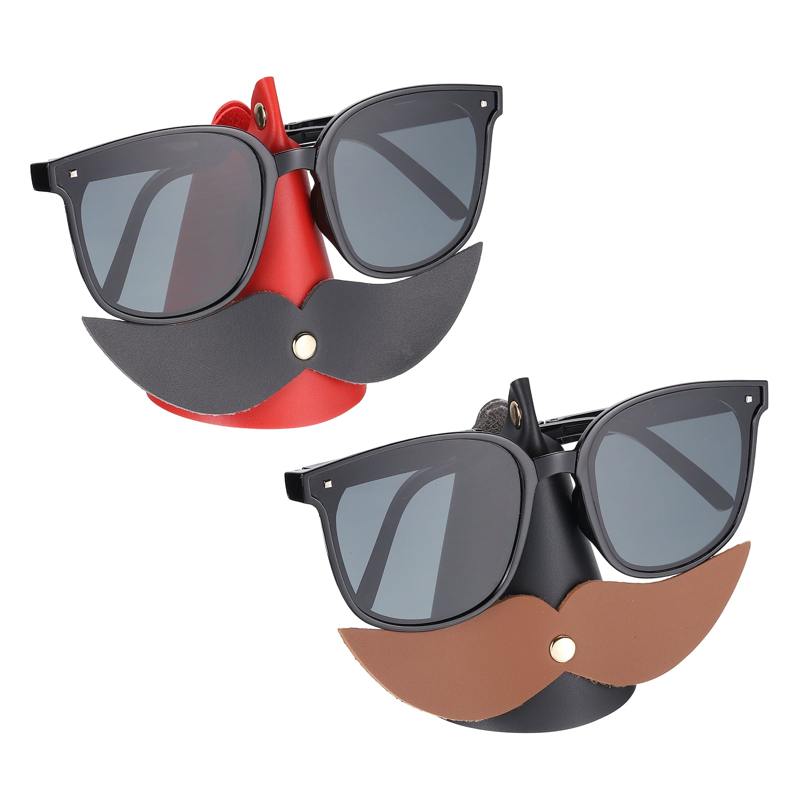Uxcell Beard Glasses Holder, Cute Beard Eyeglass Holder Nose Shaped ...