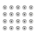 thumbnail image 1 of Uxcell Bearing Balls 1.2mm Chrome Steel G10 Precision Ball 60-63 HRC 100 Pack, 1 of 3