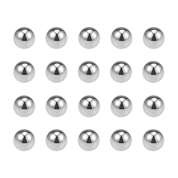 Uxcell Bearing Balls 1.2mm Chrome Steel G10 Precision Ball 60-63 HRC 100 Pack