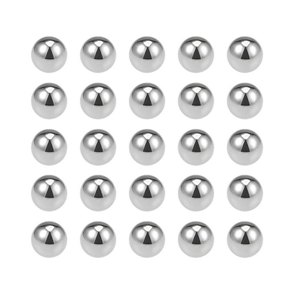 Uxcell Bearing Balls 3/16-inch Chrome Steel G10 Precision Ball 60-63 HRC 25 Pack