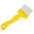 thumbnail image 1 of Uxcell Beekeeping Uncapping Fork, 21 Tin Needle with Yellow Plastic Handle Beekeeping, 1 of 6