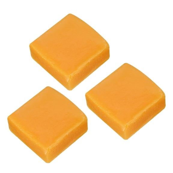 Uxcell Beeswax Block, Thread Line Wax Sewing Supplies DIY Tool Rectangle, Beeswax Leather Craft, 3pack
