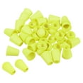 thumbnail image 1 of Uxcell Bell End Stopper, Cord Rope Lock for Drawstring Bag, Chartreuse100 Pack, 1 of 5