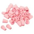 thumbnail image 1 of Uxcell Bell End Stopper, Cord Rope Lock for Drawstring Bag, Peach Pink 100 Pack, 1 of 5