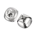 thumbnail image 1 of Uxcell Bells Craft Bells Bulk DIY Bells for Christmas Festival Decoration Party Home Silvery 50pcs Silvery 0.79 Inch, 1 of 3
