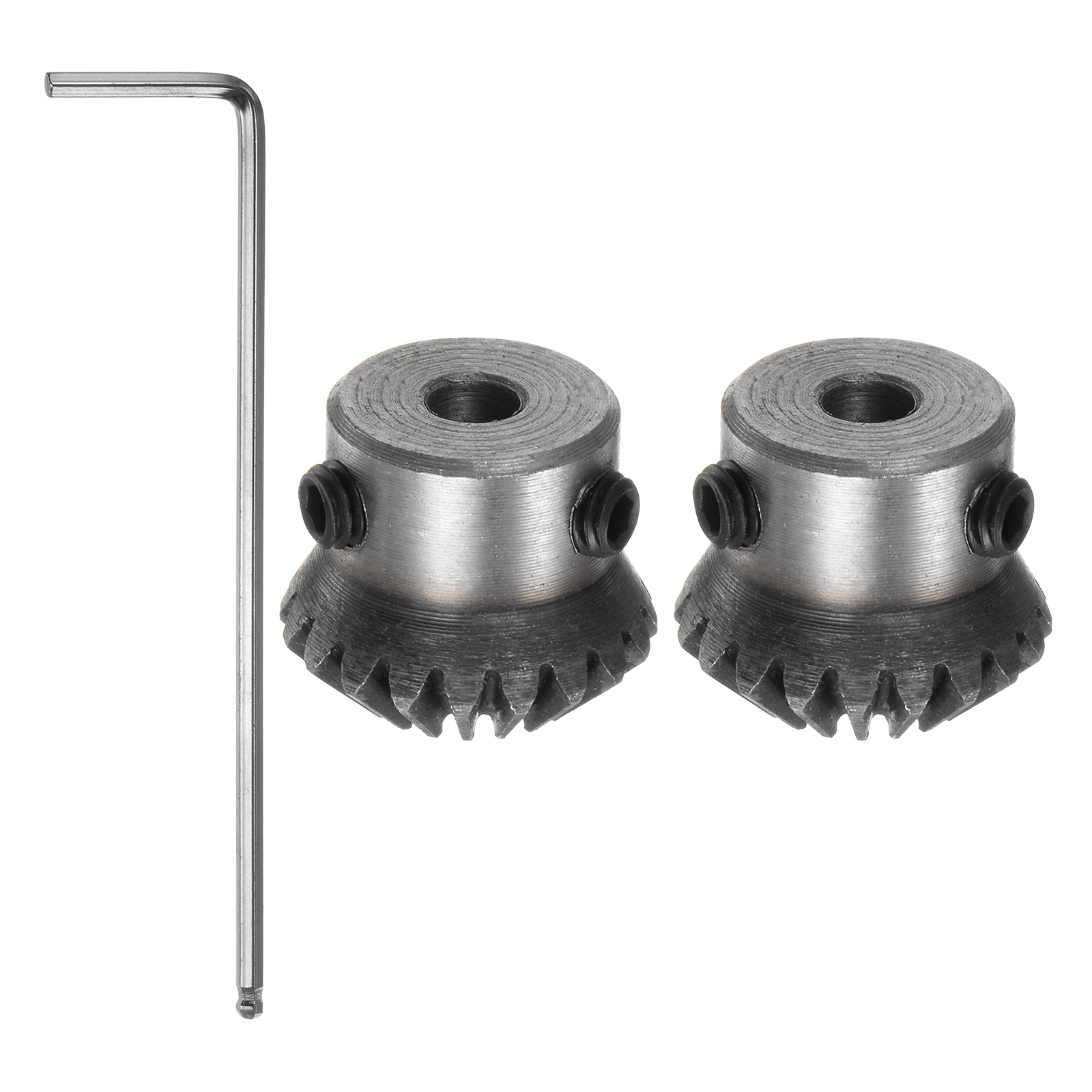 Uxcell Bevel Gear 1M 20 Teeth 5mm Shaft Hole Tapered Bevel Pinion Gear 2 Pack