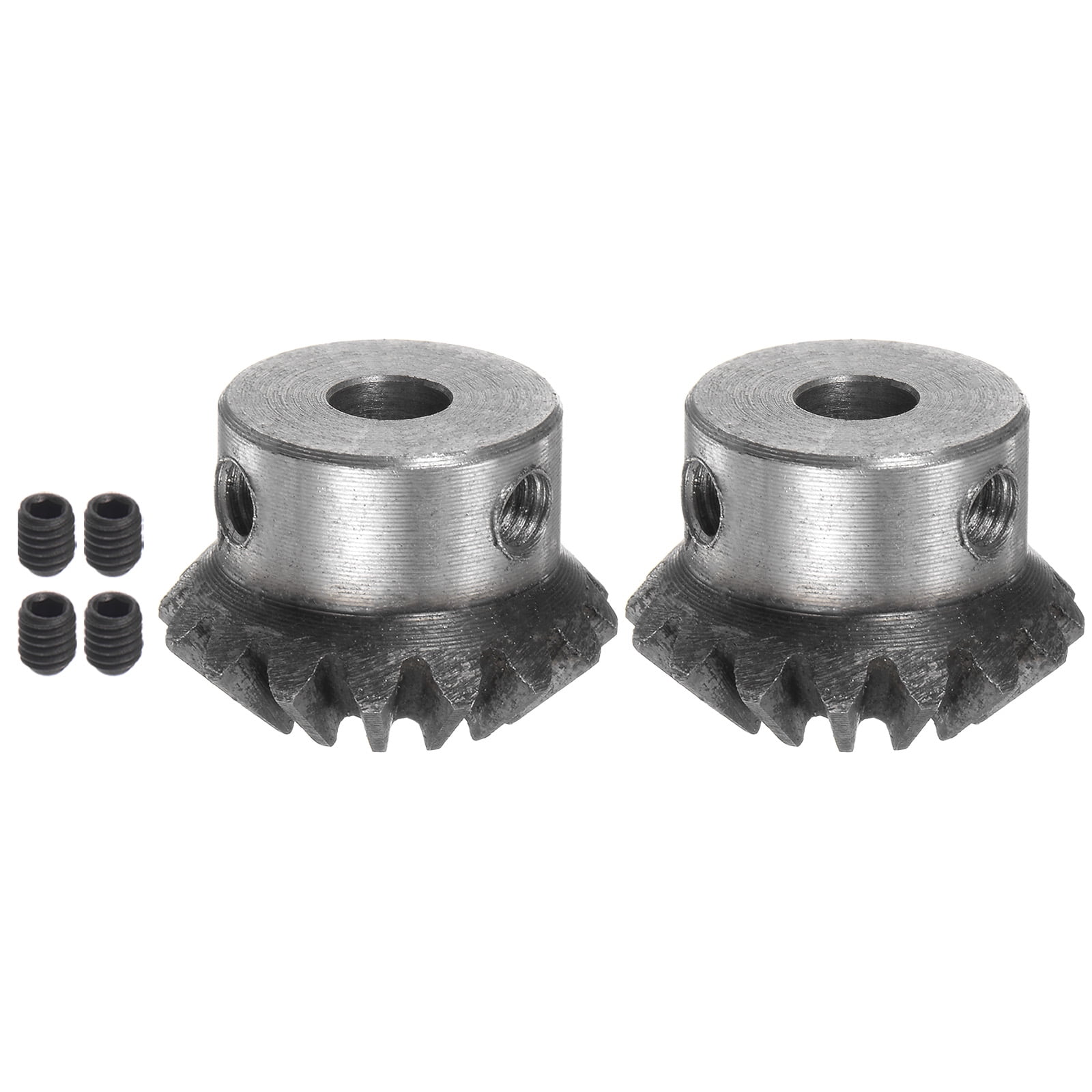 Uxcell Bevel Gears 1.5M 16 Teeth 6mm Shaft Hole Tapered Bevel Pinion Gear 2 Pack