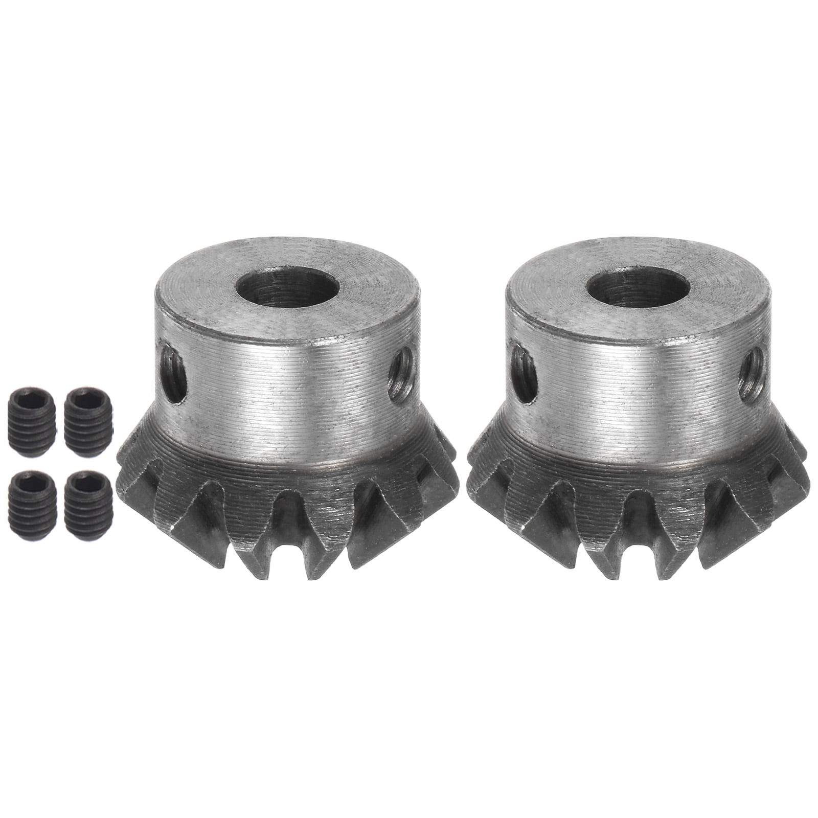 Uxcell Bevel Gears 2M 12 Teeth 6mm Shaft Hole Tapered Bevel Pinion Gear 2 Pack